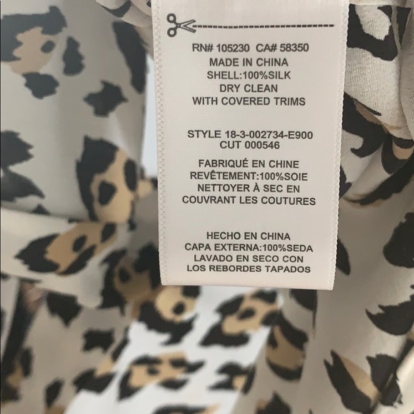 Equipment Cheetah Print Blouse - Picture 5 of 5